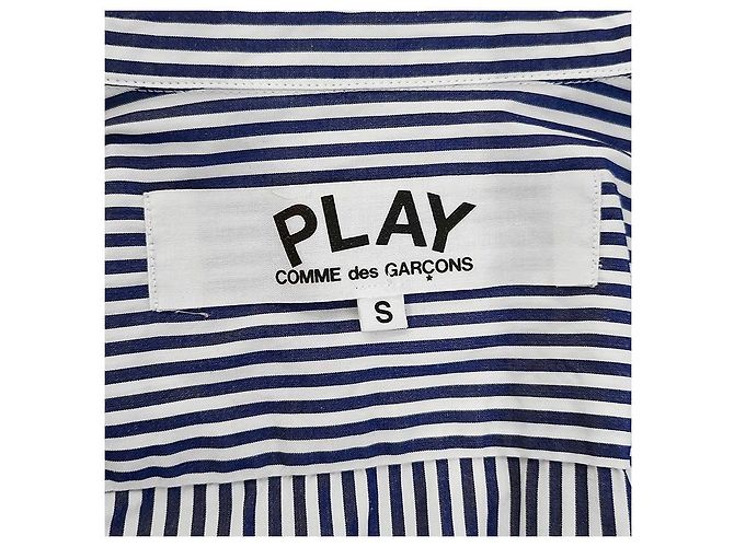 Comme Des Garcons Gestreiftes Hemd Mehrfarben - Ansicht 6