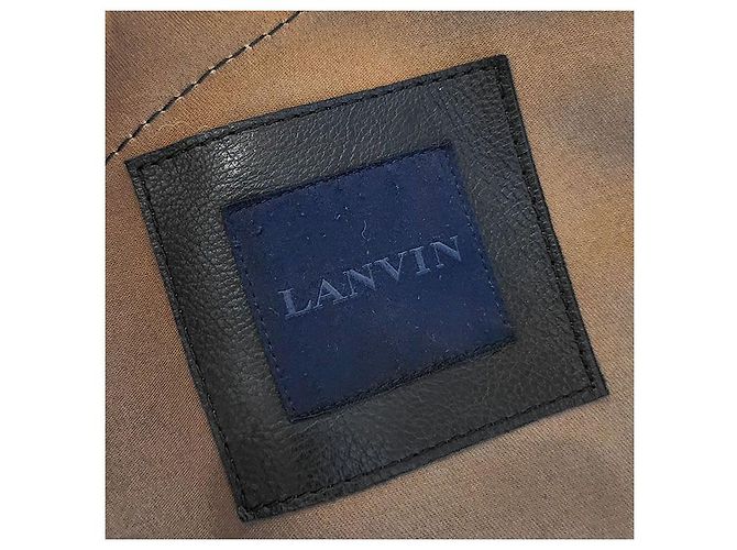 Lanvin Faux Shearling Jacke Orange - Ansicht 6