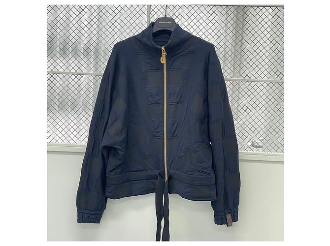 Louis Vuitton Chaqueta Casa Damier Acolchada Negro - vista 2