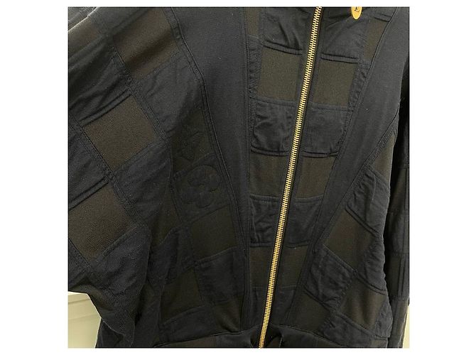 Louis Vuitton Chaqueta Casa Damier Acolchada Negro - vista 4