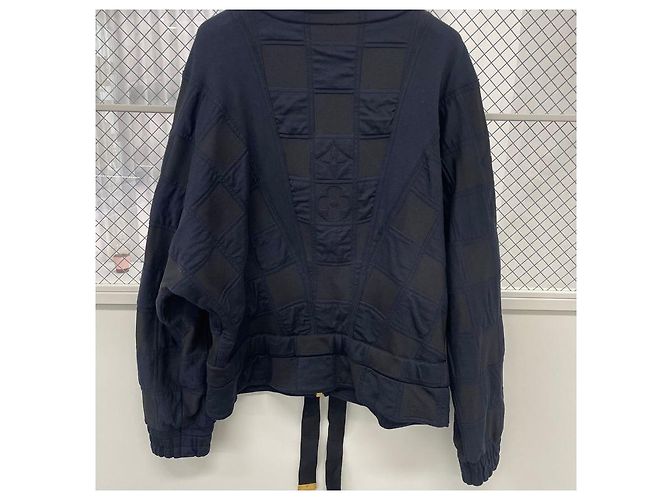 Louis Vuitton Chaqueta Casa Damier Acolchada Negro - vista 6