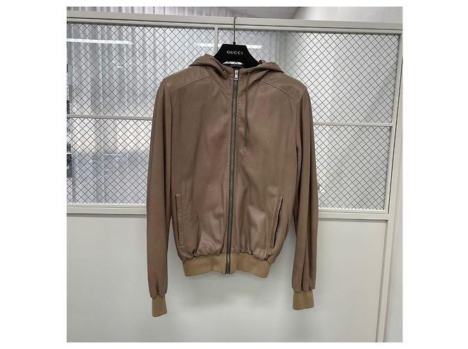 Gucci Jersey con cremallera Castaño - vista 2