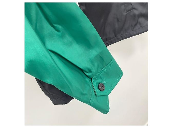 Prada Nylon Windbreaker-Jacke Mehrfarben - Ansicht 4