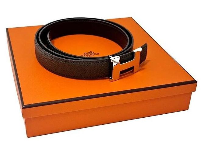 Hermès Cintura reversibile Marrone - vista 5