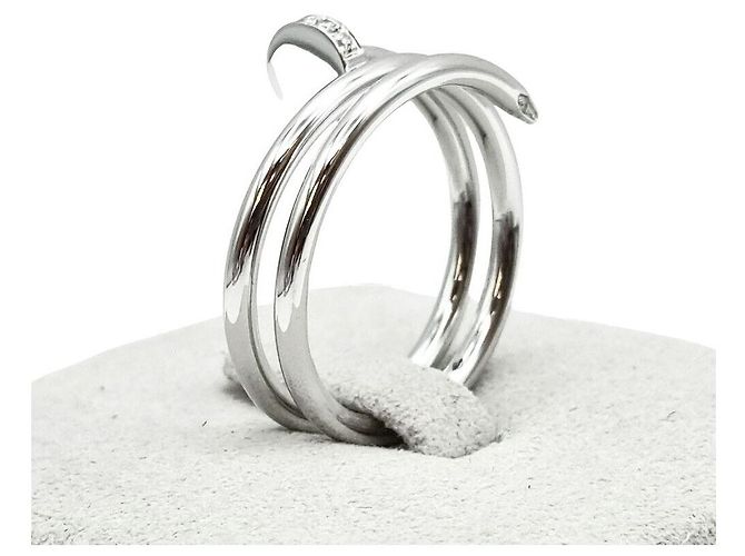 Cartier Anello Juste un Clou in Diamante Bianco - vista 4