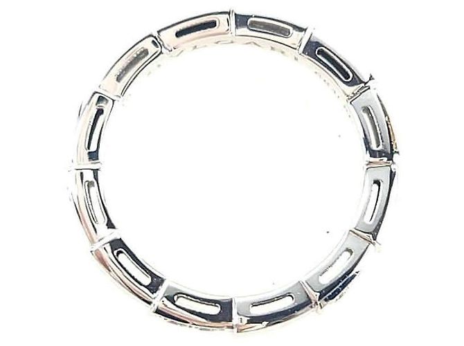 Bulgari Anello Serpenti Viper in oro bianco e diamanti - vista 4