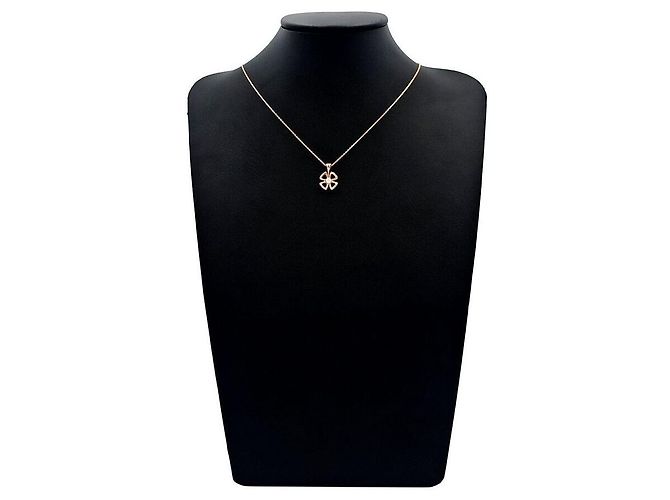 Bulgari Collana Fiorever in Diamanti Rosa - vista 2