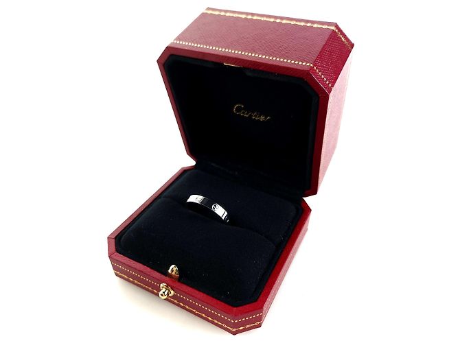 Love Cartier Anello Piccolo in Oro Bianco Amore - vista 3