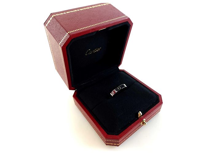 Love Cartier Anello Piccolo in Oro Bianco Amore - vista 4