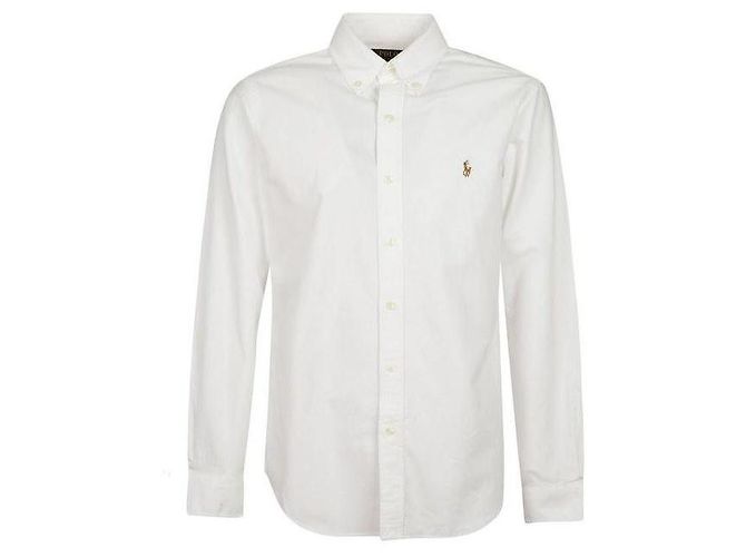 Ralph Lauren Gesticktes Oxford-Hemd mit farbigem Pony-Logo - view 4