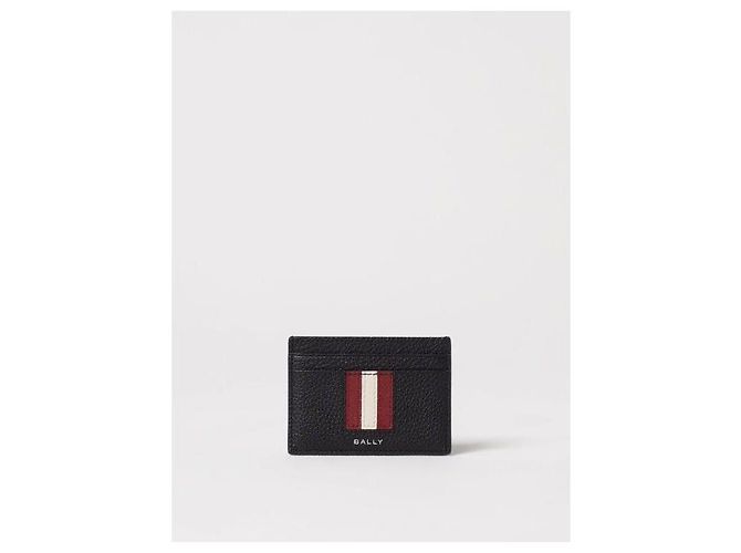 Bally Ribbon Card Case Black - view 4