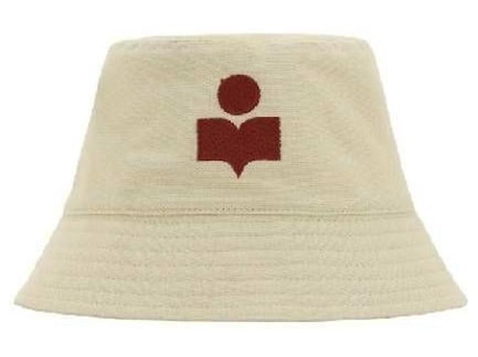 Isabel Marant Cappello Bucket ECRD Rosso - vista 4