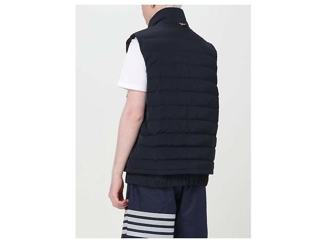 Thom Browne Chaleco acolchado a rayas - vista 6