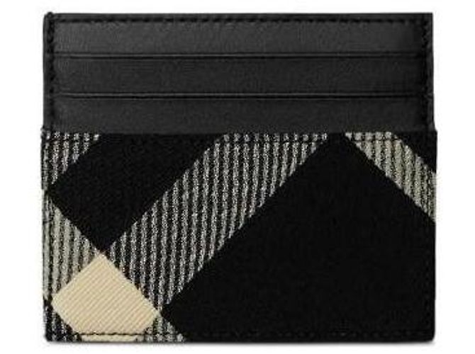 Burberry Portacarte Check - vista 4