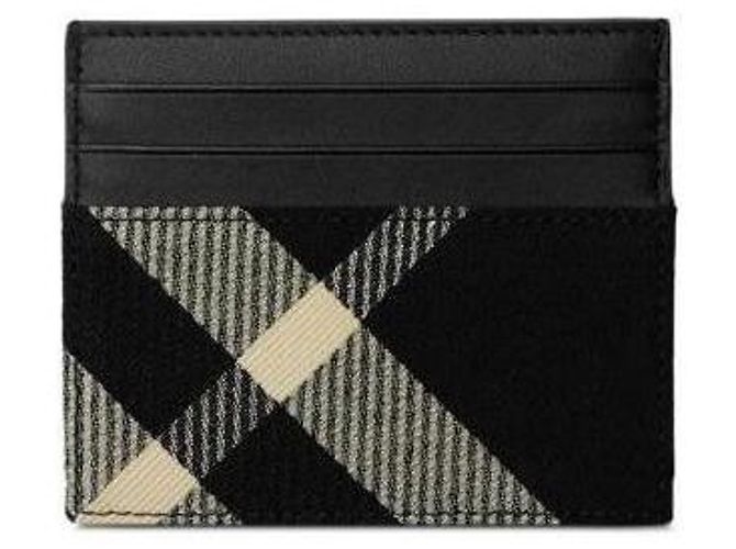 Burberry Portacarte Check - vista 5