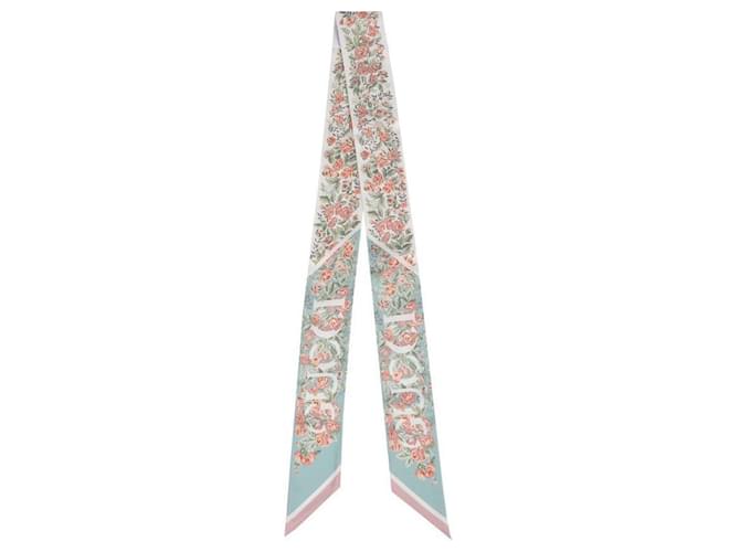 Gucci Nastro di seta stampato Rosa - vista 3
