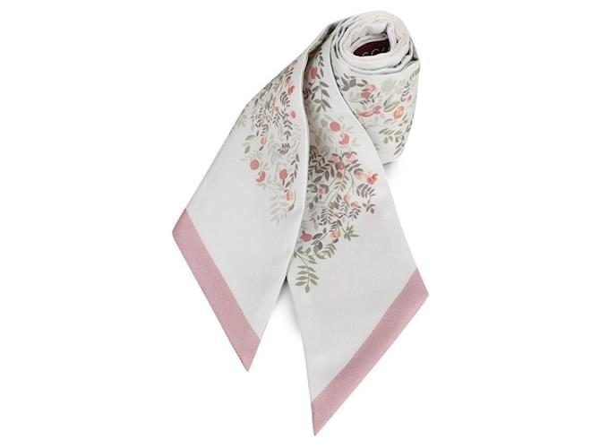 Gucci Nastro di seta stampato Rosa - vista 4