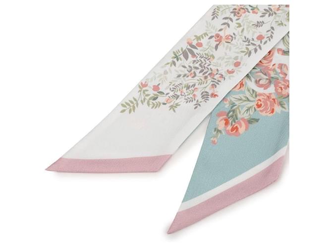 Gucci Nastro di seta stampato Rosa - vista 7
