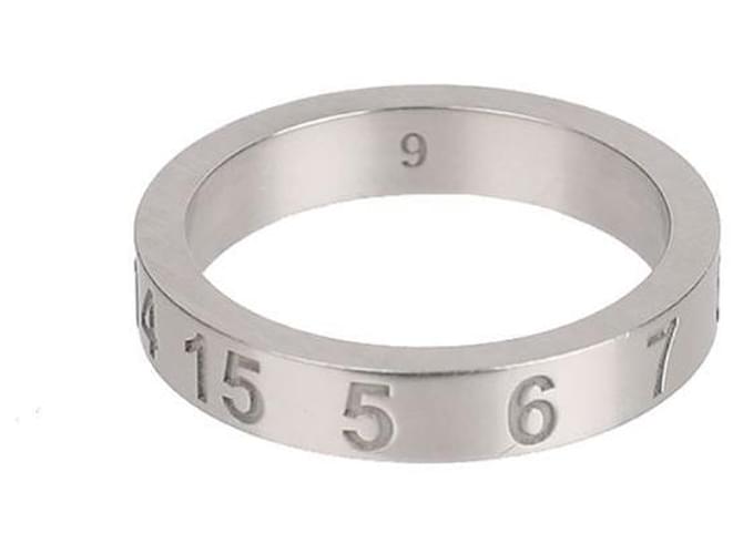 Maison Martin Margiela Numerischer Ring Silber - Ansicht 3