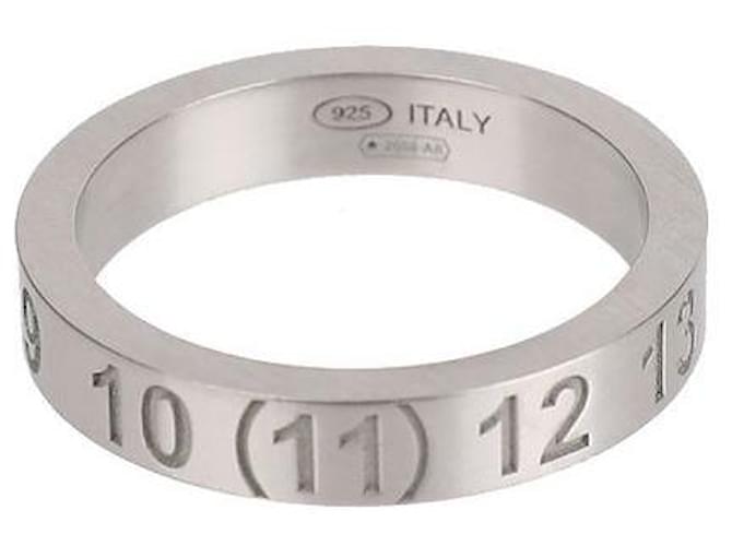 Maison Martin Margiela Numerischer Ring Silber - Ansicht 5