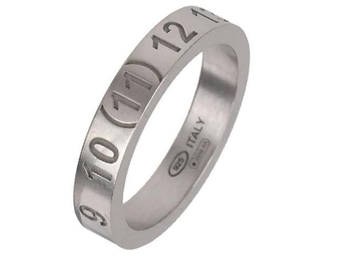 Maison Martin Margiela Numerischer Ring Silber - Ansicht 6