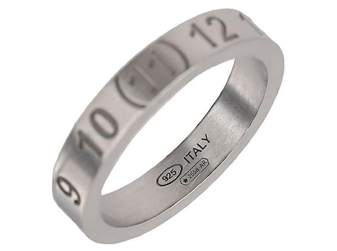 Maison Martin Margiela Numerischer Ring Silber - Ansicht 8