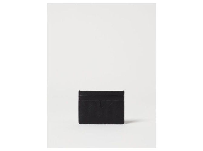 Burberry Check Leather Card Case - view 5