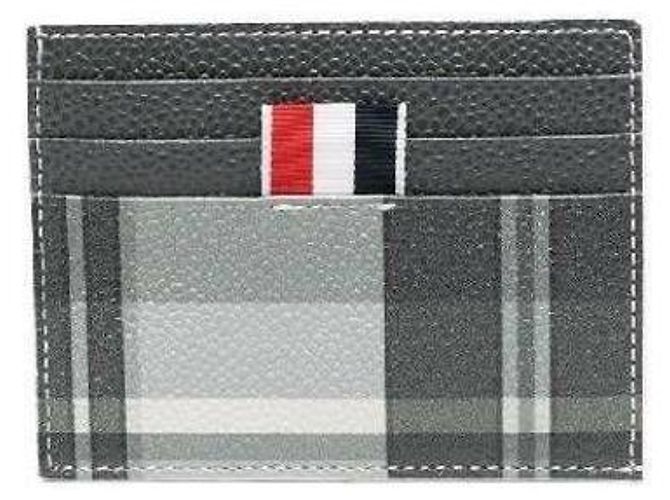 Thom Browne Bar Stripe Pebble Grain Cardholder Multiple colors - view 4