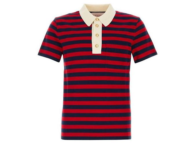 Valentino Polo de Algodón Rayado - vista 4