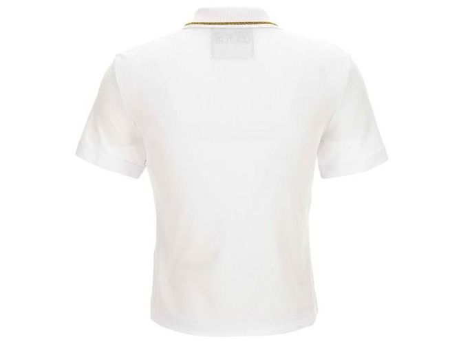 Versace Polo bordado con emblema - vista 5