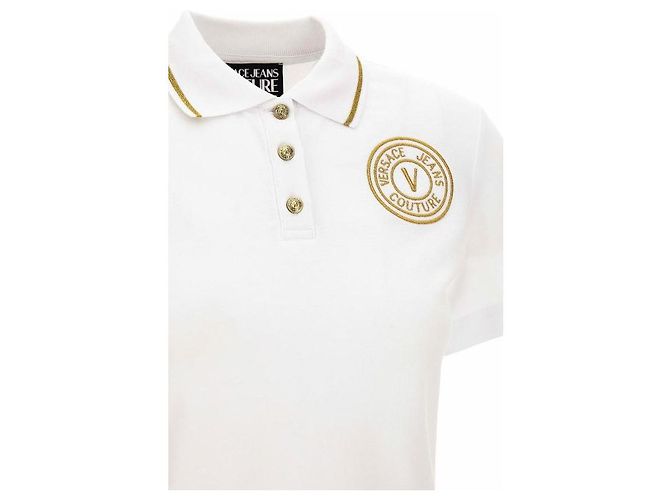 Versace Polo bordado con emblema - vista 7