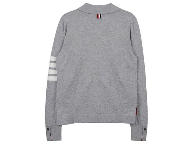 Thom Browne Camicia in cotone da donna Marrone - vista 4