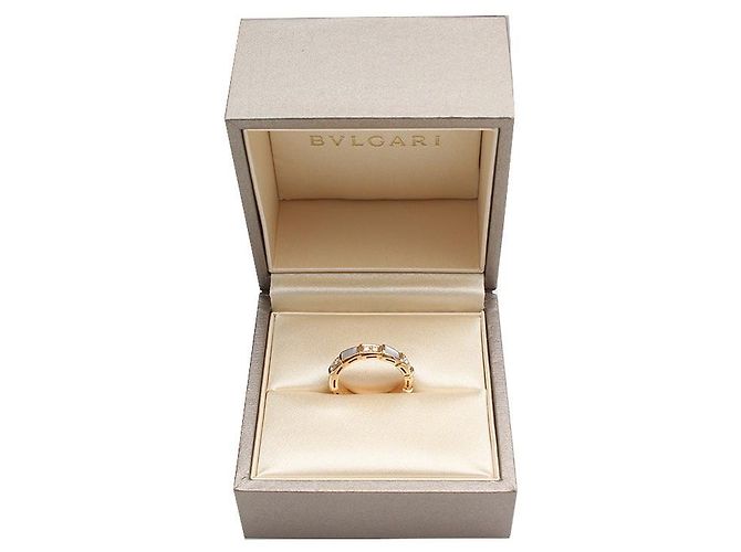 Bulgari Anello Serpenti Viper in oro rosa con diamanti - vista 6