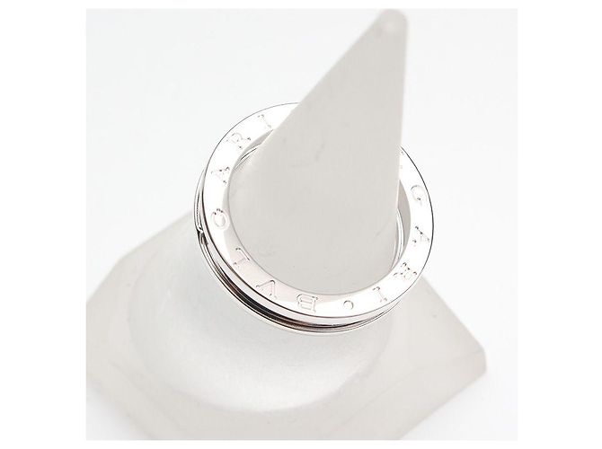 Bulgari Bvlgari Ring aus Weißgold Braun - Ansicht 4