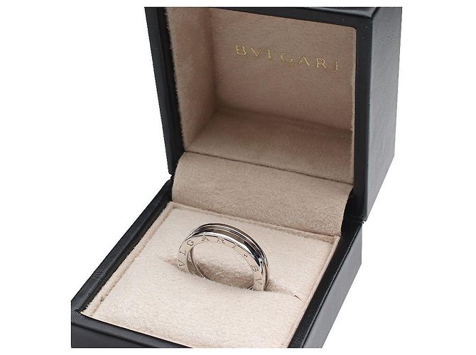 Bulgari Bvlgari Ring aus Weißgold Braun - Ansicht 5