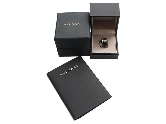 Bulgari Ring aus Roségold und schwarzer Keramik (Größe Mehrfarben - Ansicht 6