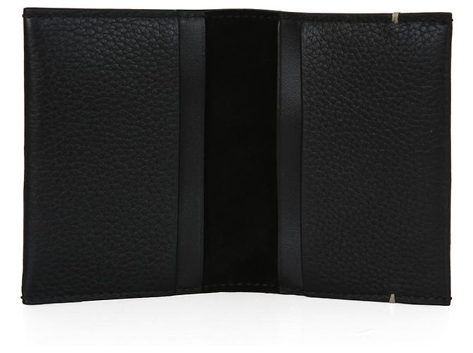 Maison Martin Margiela Portafoglio Logo Stitch Nero - vista 5