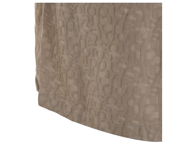 Acne Studios Leichte Shorts Beige Viskose - Ansicht 10