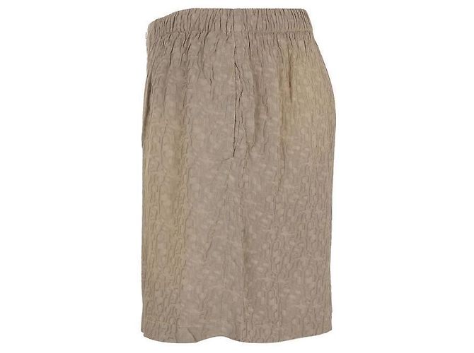Acne Studios Leichte Shorts Beige Viskose - Ansicht 4