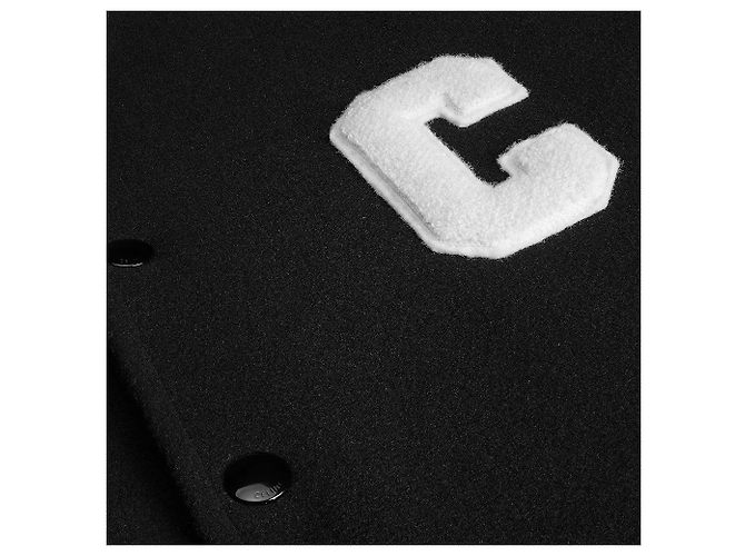 Céline Teddy Jacket Wool Felt Black - view 3