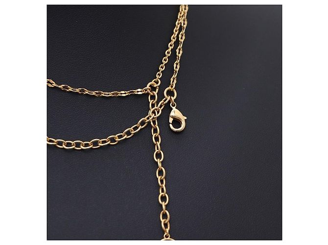 Louis Vuitton Collana in Oro Blooming Strass D'oro - vista 5