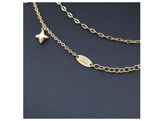 Louis Vuitton Collana in Oro Blooming Strass D'oro - vista 7