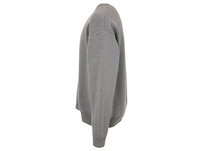 Balenciaga Baumwoll-Sweatshirt mit Rundhalsausschnitt und Logo Braun - Ansicht 4