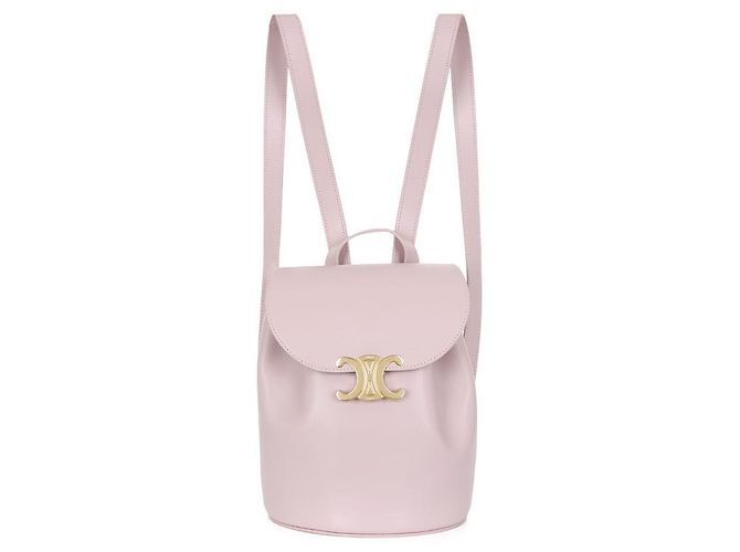 Céline Mochila Bonny de piel de ternera suave Rosa - vista 2