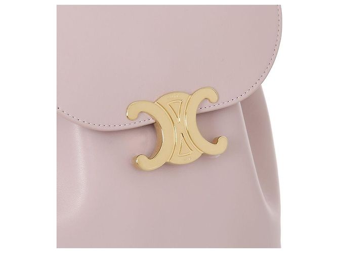 Céline Mochila Bonny de piel de ternera suave Rosa - vista 6
