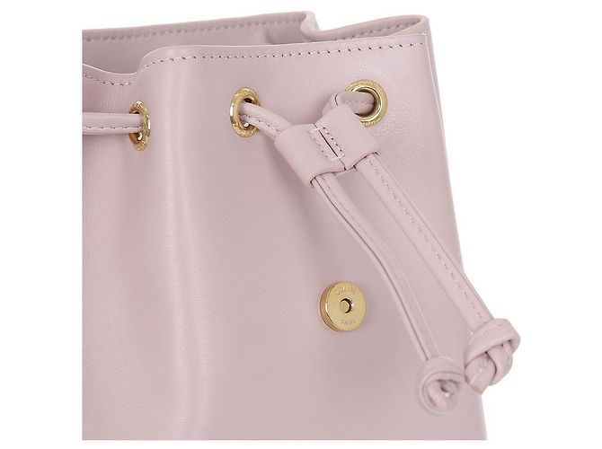 Céline Mochila Bonny de piel de ternera suave Rosa - vista 7