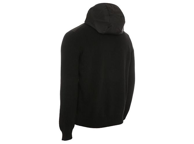 Prada Cashmere Wool Nylon Jacket Black - view 5