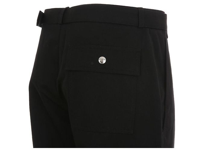Jacquemus Mid-Rise Cargo Pants Black - view 10