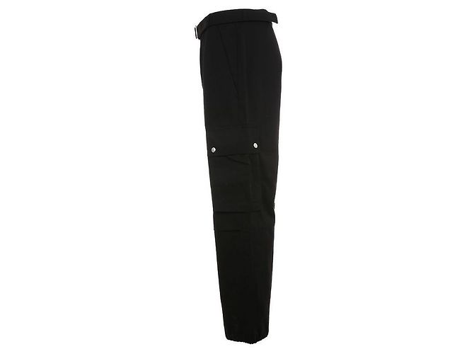 Jacquemus Mid-Rise Cargo Pants Black - view 4