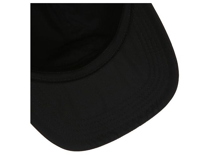 Jacquemus Ovaler schwarzer Nylon-Basecap - Ansicht 10